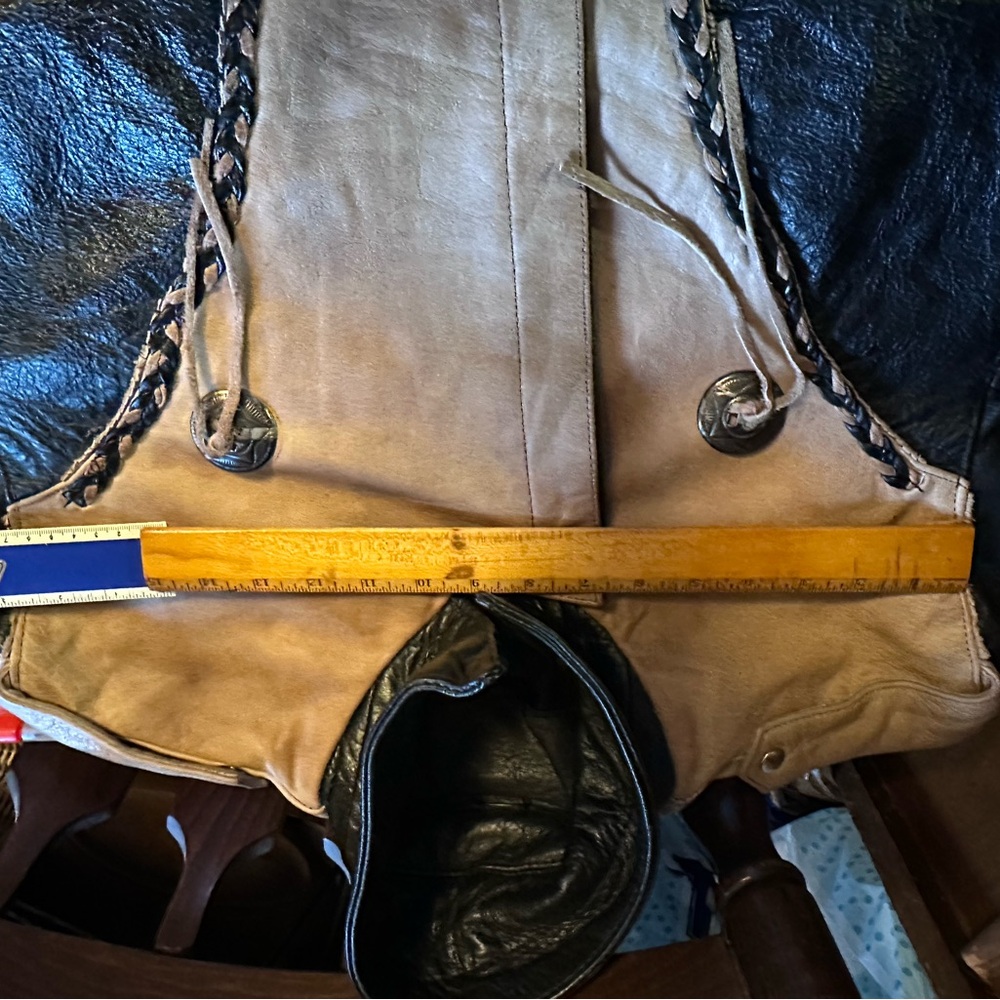 Black and Tan Leather Performance Jacket - Picture 16 of 16